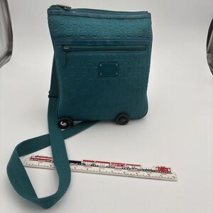 Michael Kors Crossbody teal with teal hardware